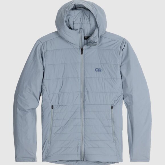 Outdoor Research Light Gray Puffer Jacket - Picture 1 of 7